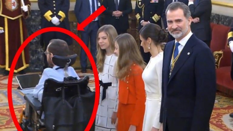 El vídeo que ha incendiado Twitter: el feo de Echenique a la Infanta Sofía