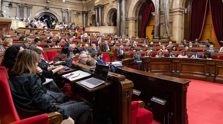 El Parlament aprueba investigar la «violencia institucional» del 1-O
