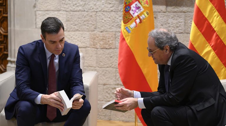 Sánchez vuelve a ceder ante Torra, se verán el 26 de febrero en Moncloa