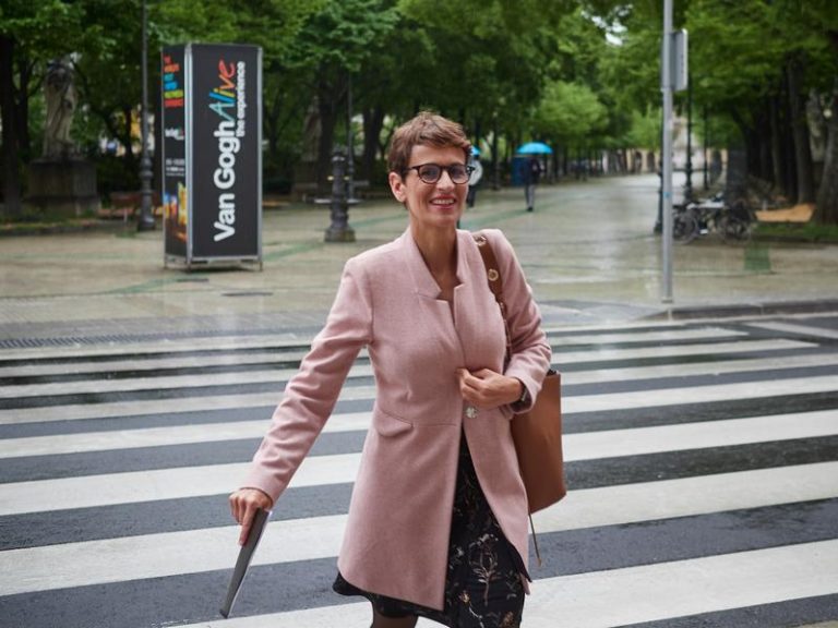 Chivite afirma qua su Gobierno trabaja en un plan de reactivación para Navarra