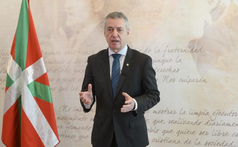 Urkullu reúne el jueves a los partidos para tratar de acordar la convocatoria de elecciones y hablar de la desescalada