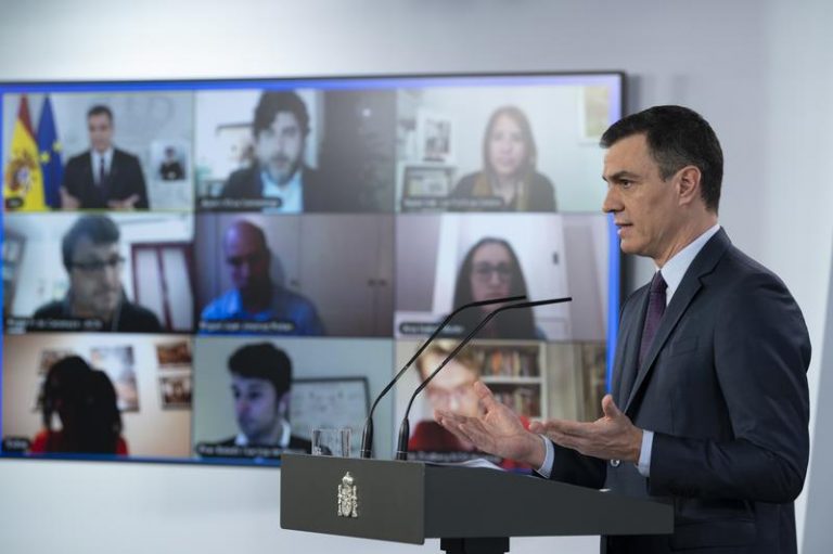 Sánchez dice que España ha realizado 1,3 M de pruebas de Covid-19