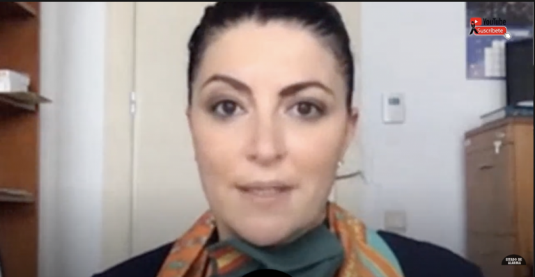 Macarena Olona (Vox) desvela cómo consiguió su «mascarilla patriótica»