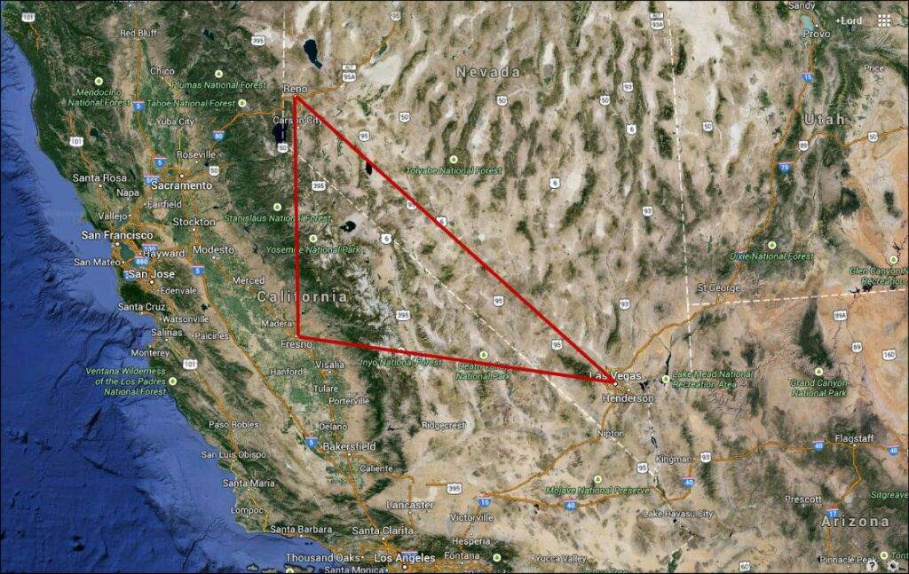 Triángulo de Nevada: ¿Conspiración o puerta del infierno?