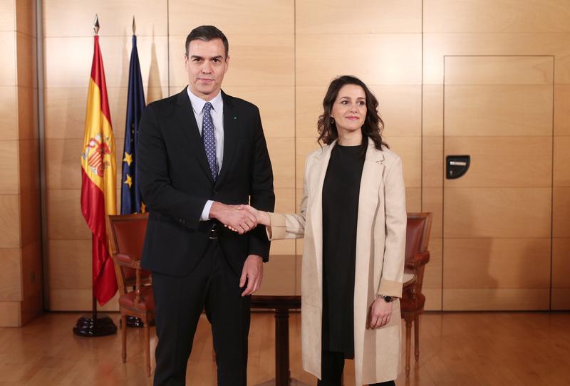 Sánchez y Arrimadas Sánchez y Arrimadas
