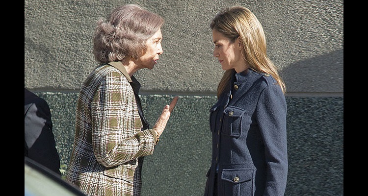 letizia disputa casa real