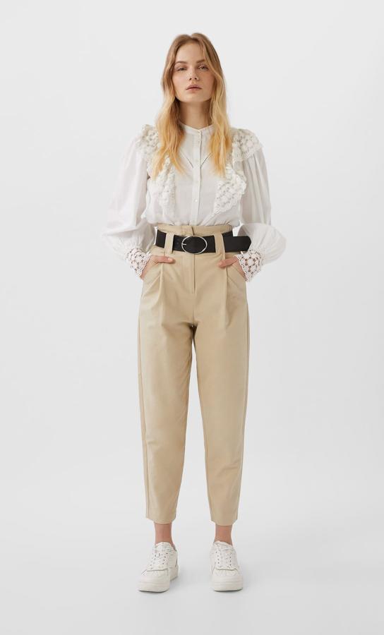 pantalon beige