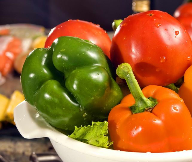 alimentos pimientos