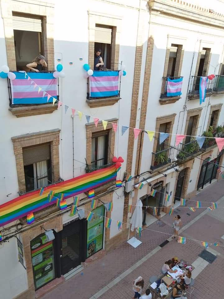 No era solo una vecina: así ha quedado la sede de Vox en Huelva 1 Moncloa calle Moncloa