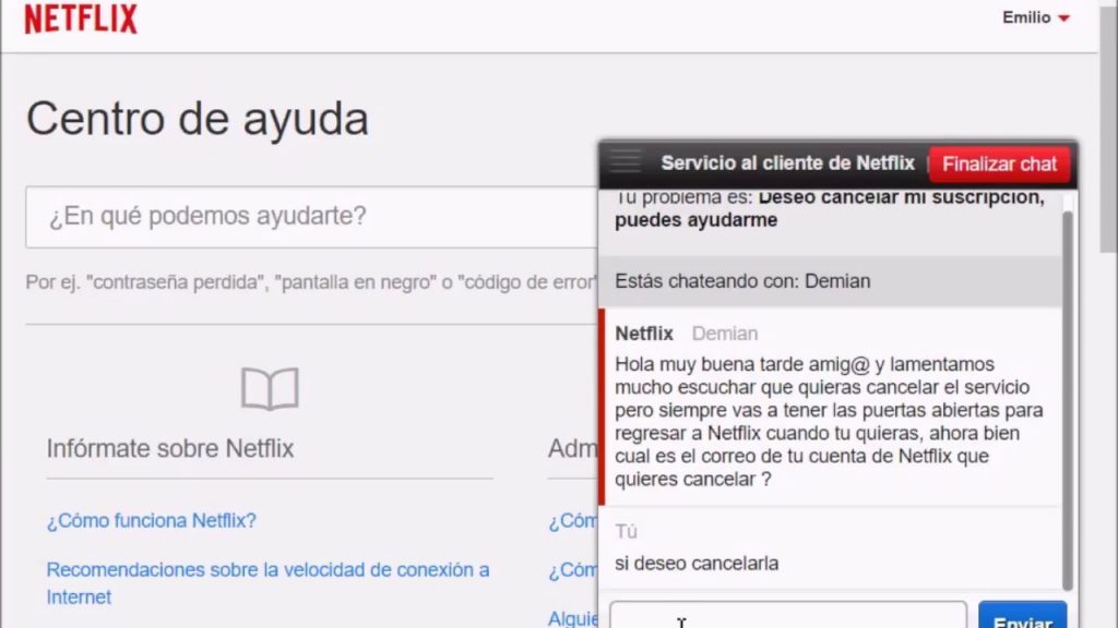 Así puedes pausar Netflix para que no te cobre durante unos meses 6 Moncloa Cancelar tu cuenta