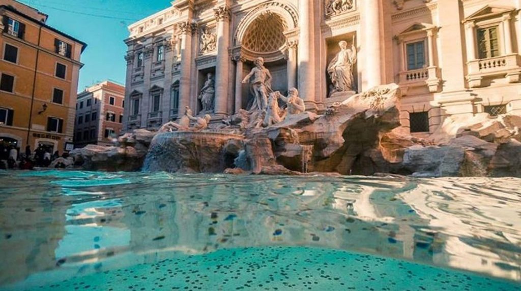 monedas fontana di trevi