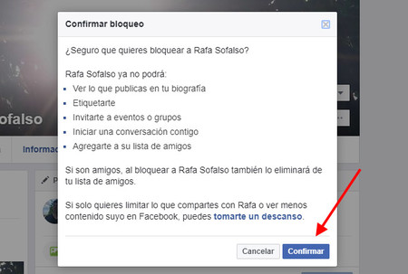 Cómo hacer una 'purga' en Facebook y eliminar 'amigos' de un plumazo 4 Moncloa Bloquear en Facebook