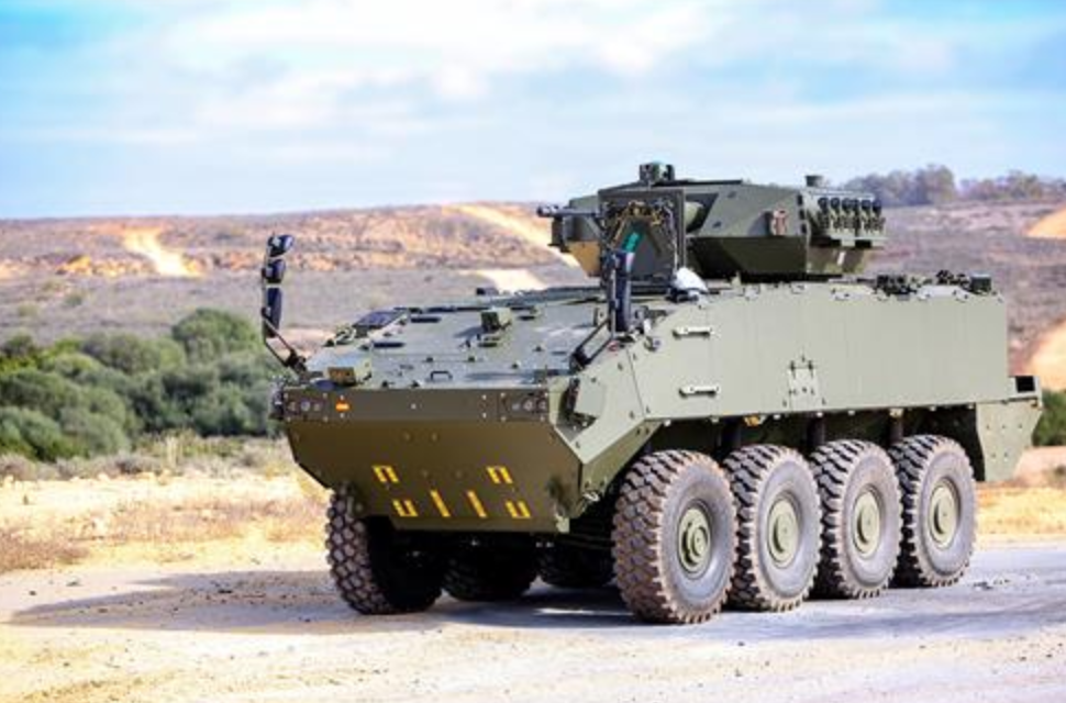 Indra dotará de un sistema puntero los VCR 8x8 del Ejército por más de 150 millones 1 Moncloa vcr