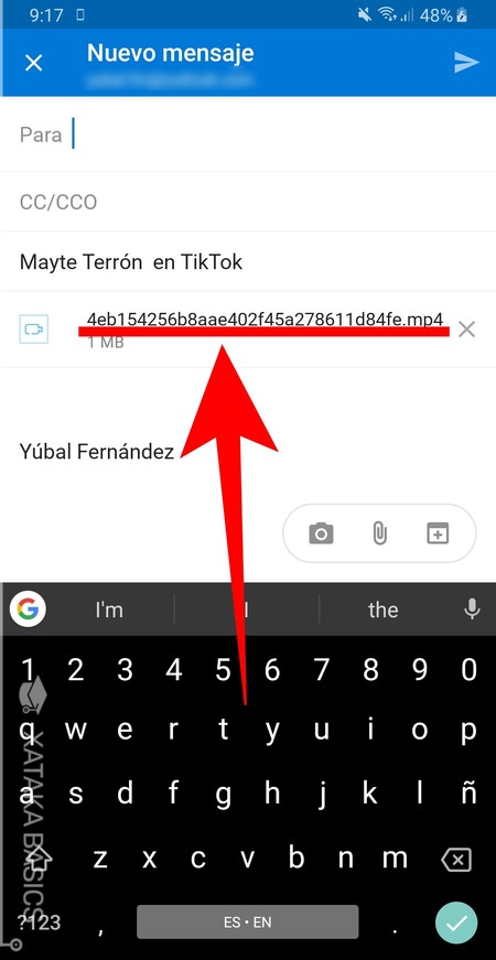 Cómo descargar los vídeos que has colgado en Tik Tok 7 Moncloa Descargar vídeos por email