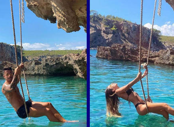 ANDREA GASCA, PILLADA CON CRISTIAN