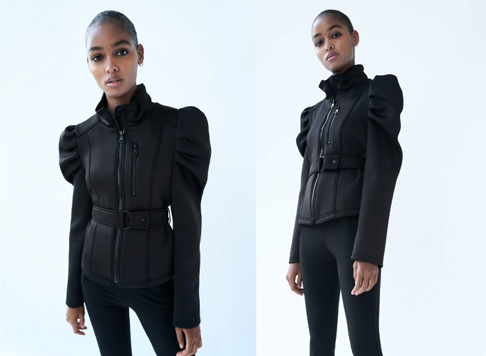 CAZADORA EFECTO NEOPRENO DE ZARA