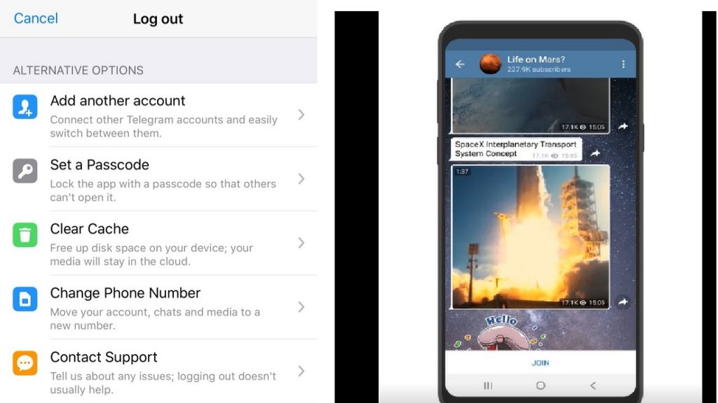 Funciones de Telegram que quizá no conozcas 5 Moncloa Reproducción automática de vídeos
