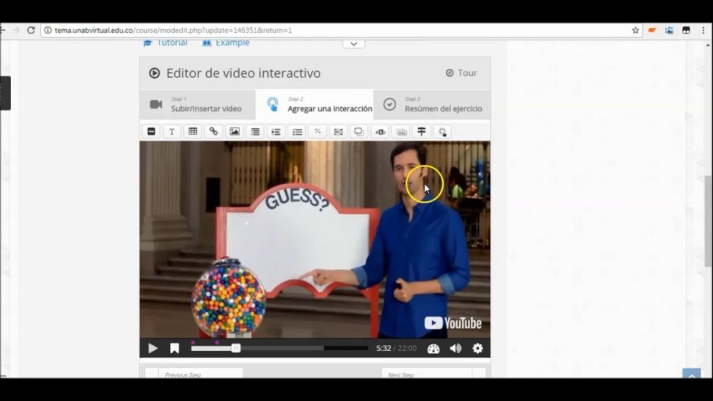 Cómo crear vídeos interactivos en Youtube 6 Moncloa Insertar los enlaces