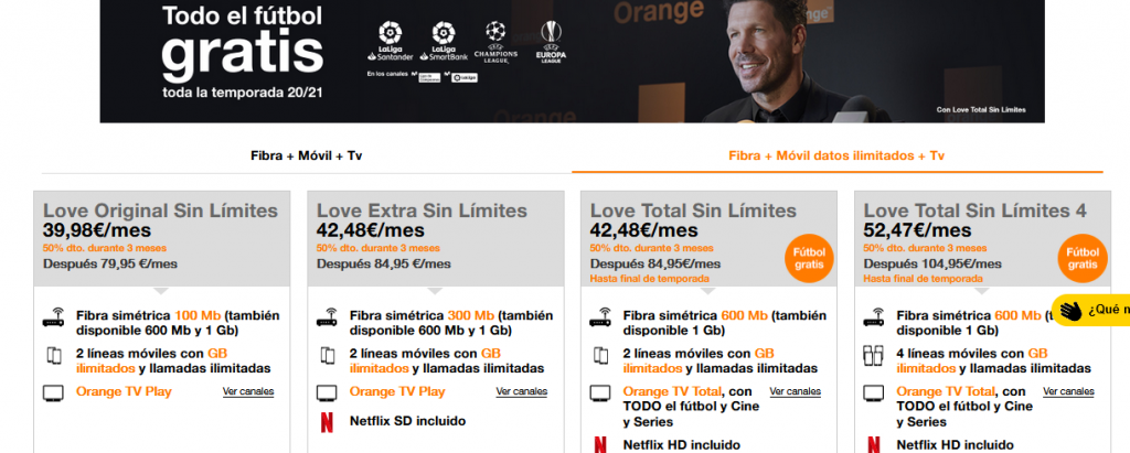 Vodafone, Movistar, Orange... ofertazas para la vuelta al cole 4 Moncloa Oferta de Orange para hacere frente a Movistar