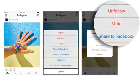 Cómo ocultar fotos de tu Instagram para que nadie las vea 6 Moncloa Dejar de ver cuentas que no te gusten