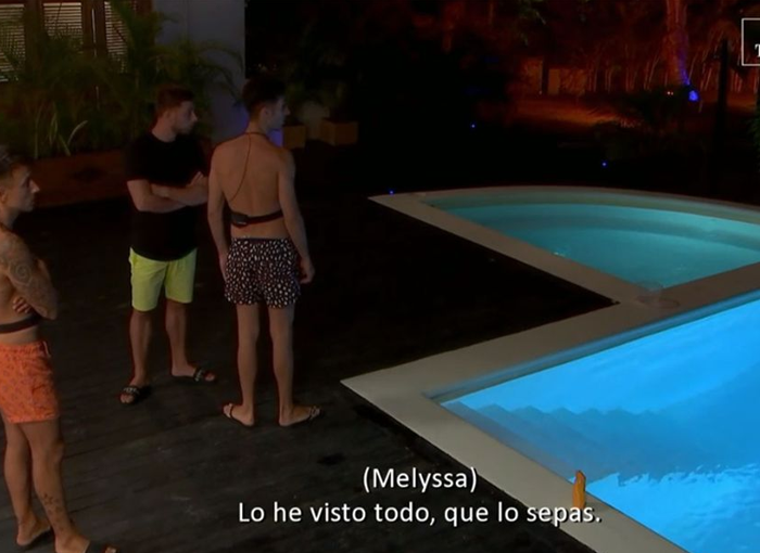 MELYSSA PIDE EXPLICACIONES A TOM