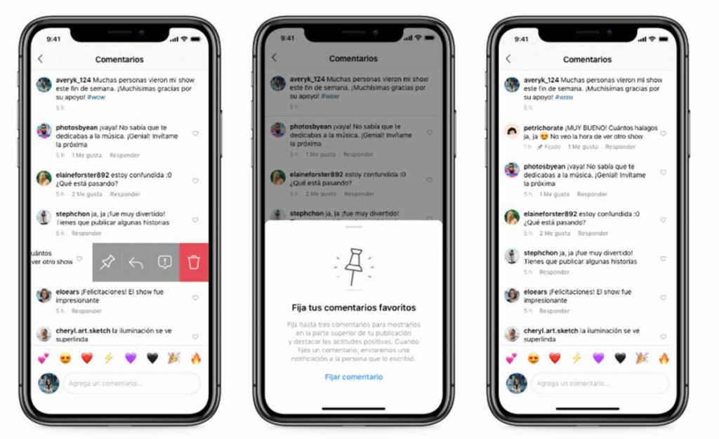 Cómo fijar comentarios en Instagram para que siempre se vean los primeros 3 Moncloa Fijar comentarios en Instagram