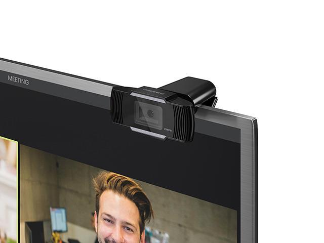 Estas son las webcams más baratas y de gran calidad para el teletrabajo 7 Moncloa Natec Lori Plus Webcam FullHD 1080P