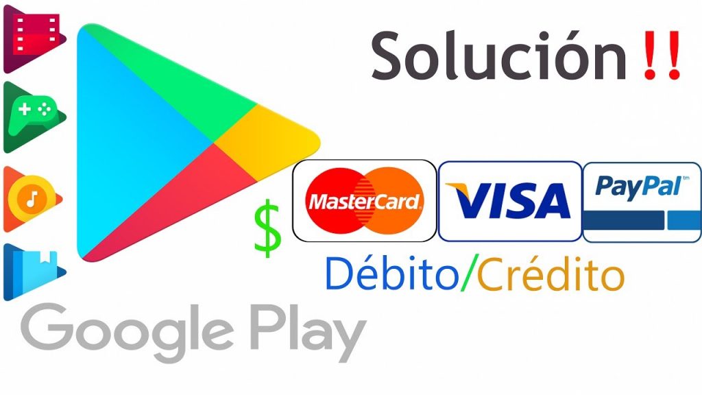 Cómo gestionar las formas de pago en Google Play 4 Moncloa Tarjetas de crédito