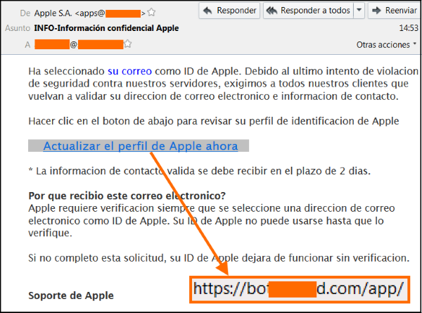 Así puedes saber si un email es real o falso 5 Moncloa Te piden datos personales