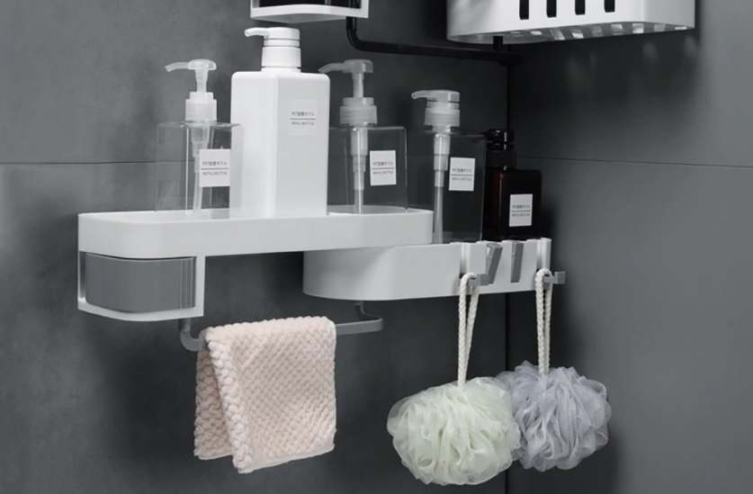 Aliexpress: artilugios flipantes ( y baratos) para mantener el orden en el hogar 1 Moncloa estante baño