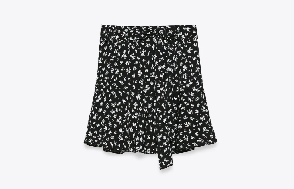 falda bermuda zara