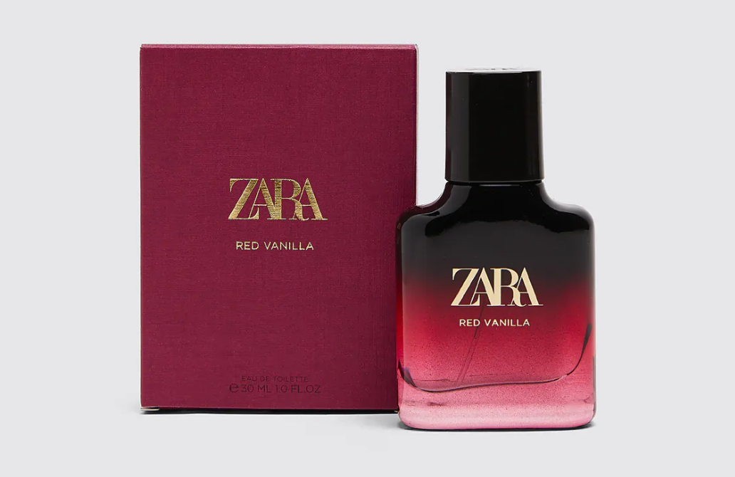 red vanilla zara