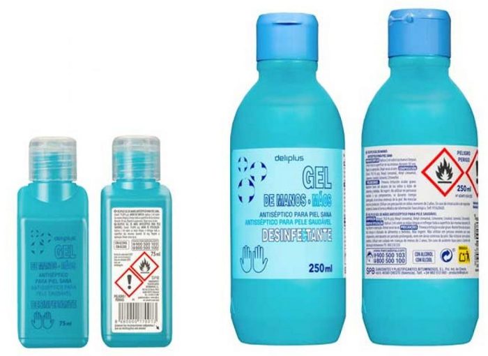 GEL DESINFECTANTE DELIPLUS