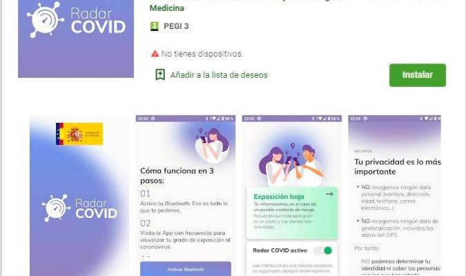 Y si doy positivo, ¿qué pasa con Radar Covid?