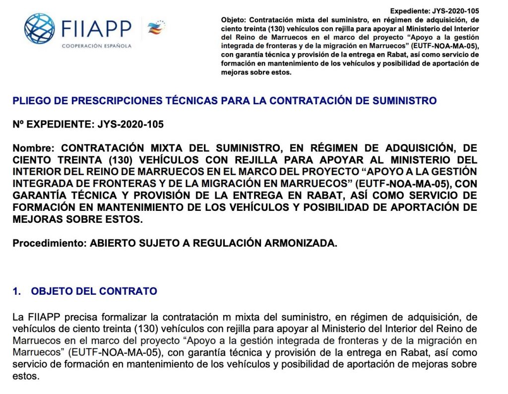 Marruecos chantajea a España con más pateras y Sánchez les regala 8 millones en todoterrenos 1 Moncloa Captura de pantalla 2020 11 05 a las 12.11.40 Moncloa