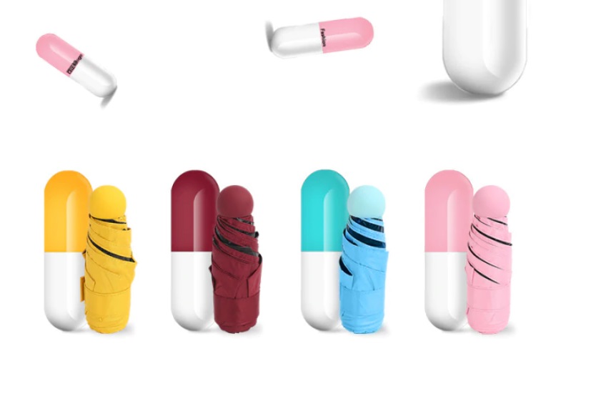Aliexpress: 9 paraguas chulísimos con fundas totalmente herméticas 1 Moncloa paraguas capsula