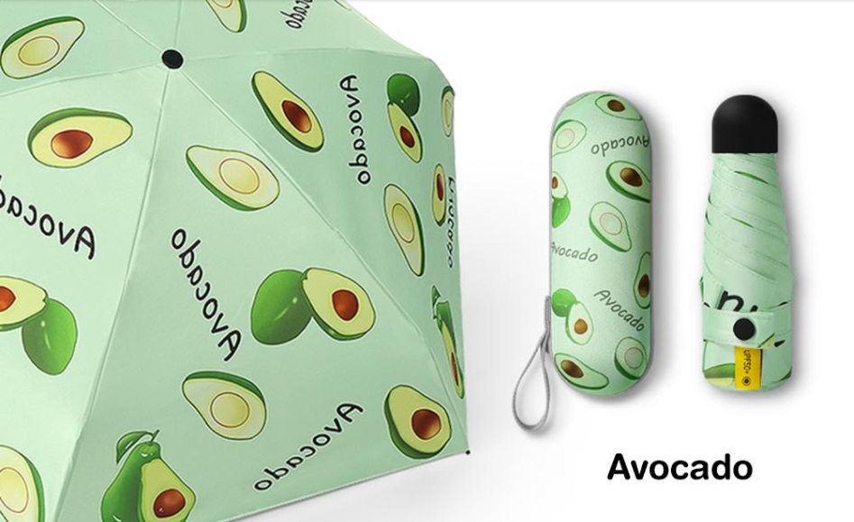 Aliexpress: 9 paraguas chulísimos con fundas totalmente herméticas 2 Moncloa paraguas frutas