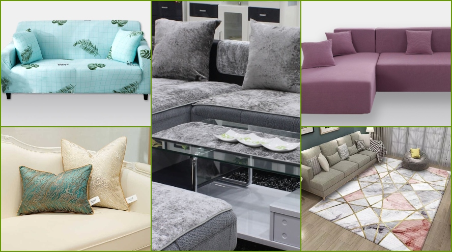Aliexpress: 9 cubiertas de sofá, alfombras y cojines para dar estilo el salón por muy poco