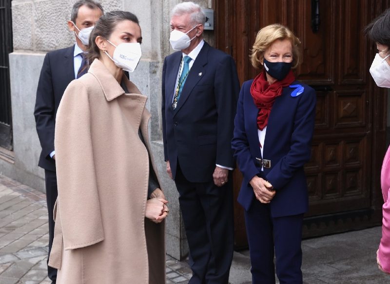 LA LLEGADA DE LA REINA LETIZIA A LA CASA REAL