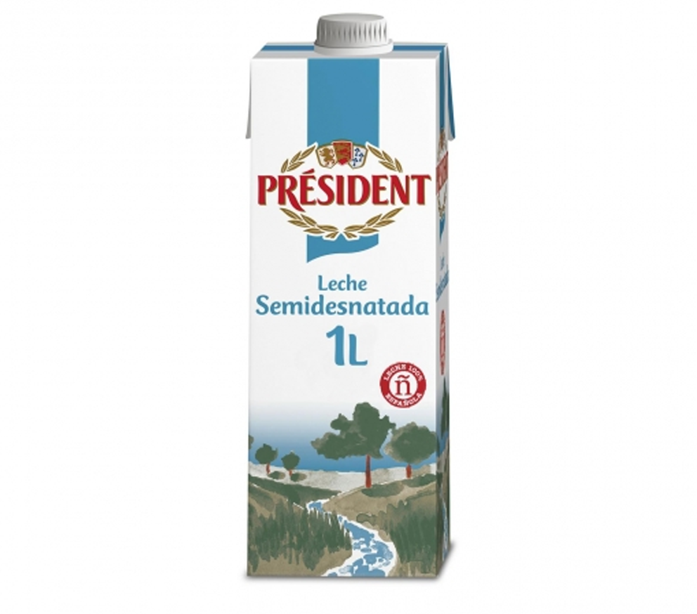 PRESIDENT Y PASCUAL, LAS MEJORES LECHES SEMIDESNATADAS QUE NO SON DE MARCA BLANCA