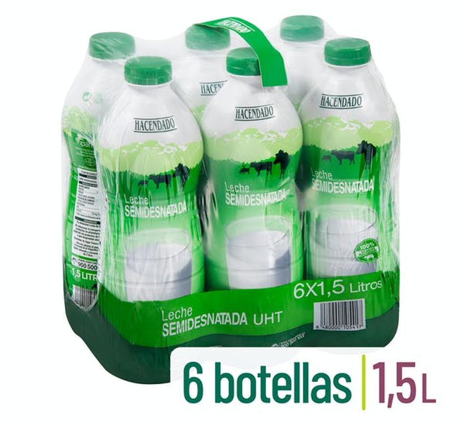 HACENDADO TIENE LA MEJOR LECHE SEMIDESNATADA DE 'SÚPER'