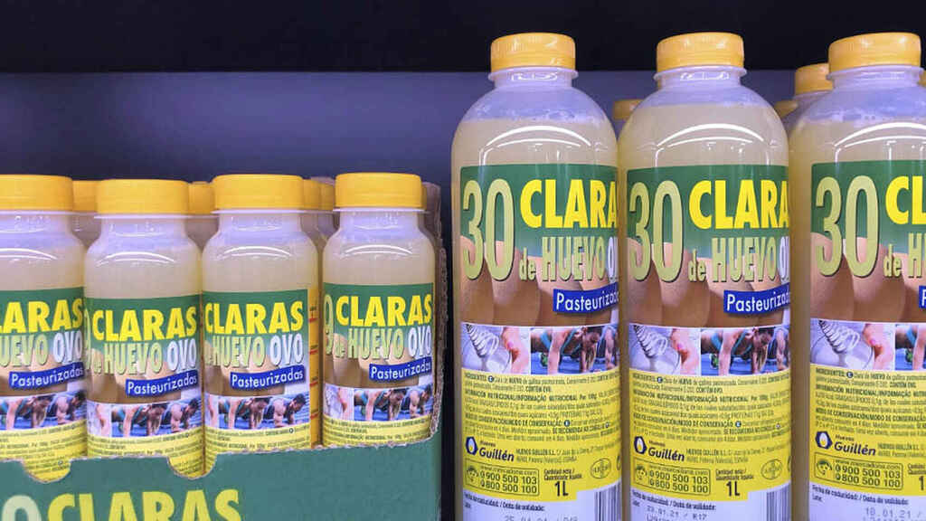 claras huevo mercadona
