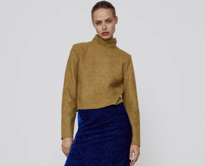 sudadera dorada