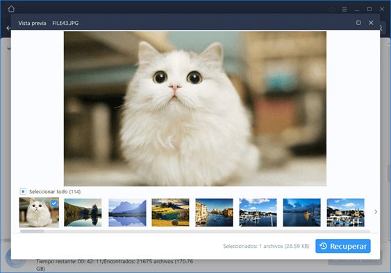 Cómo recuperar vídeos perdidos rápidamente 3 Moncloa Imagen3 Moncloa