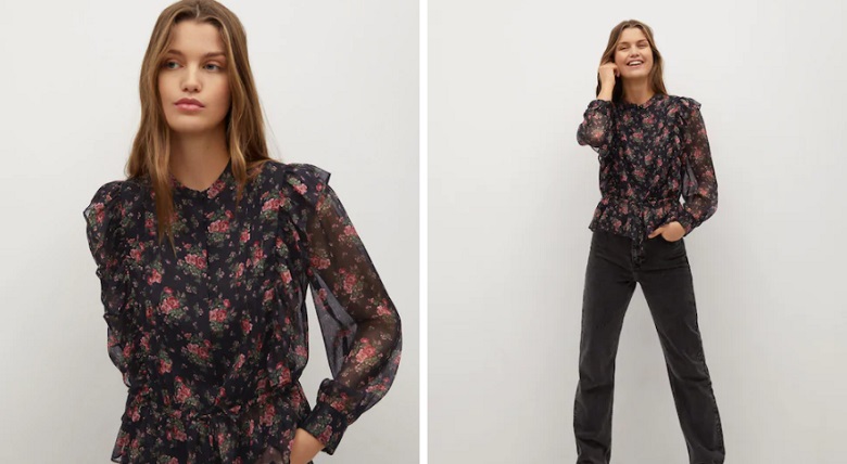camisa floral