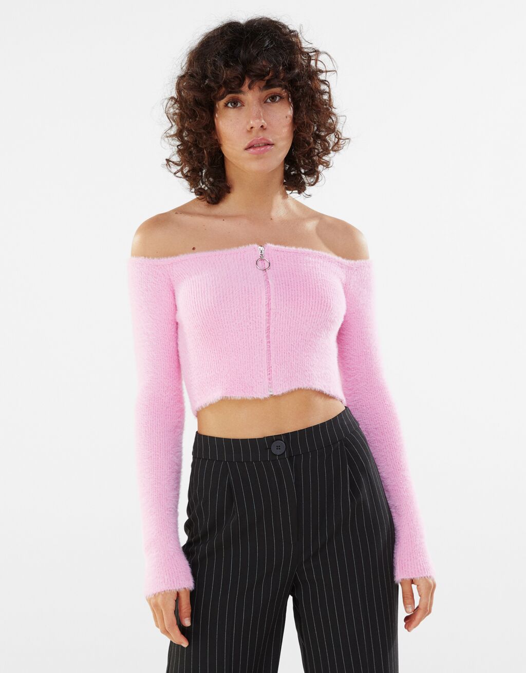escote bardot bershka