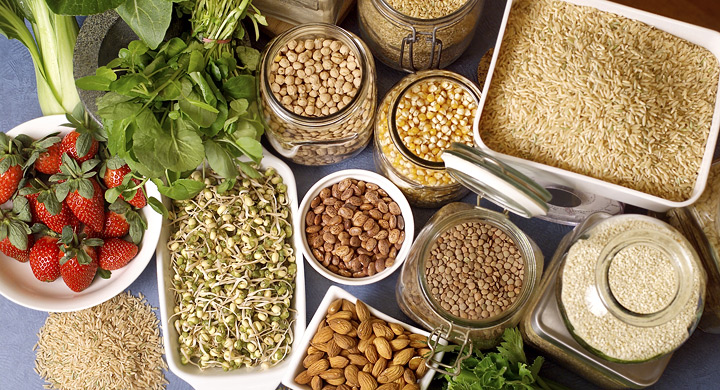 legumbres cereales frutos secos