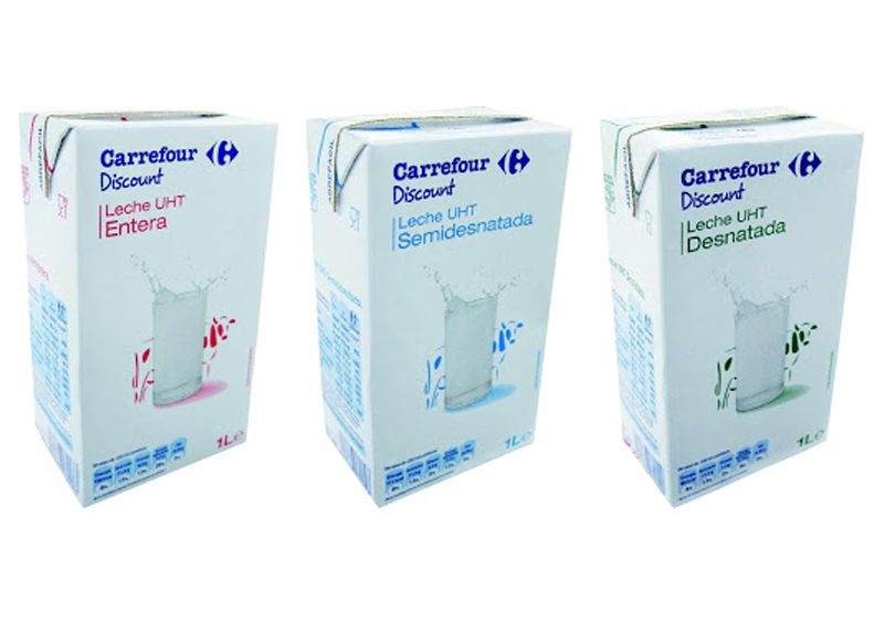 CARREFOUR DISCOUNT, ENTRE LAS MARCAS DE LECHE NO RECOMENDADAS POR LA OCU