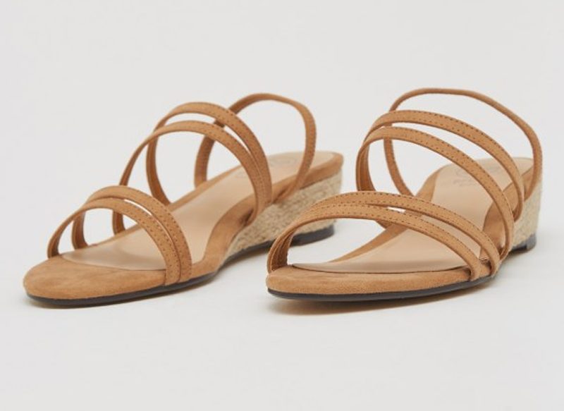 SANDALIAS CUÑITA MULTITIRA DE SFERA