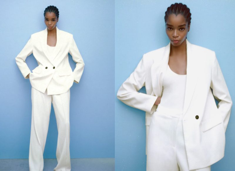 BLAZER CRUZADA OVERSIZE DE ZARA
